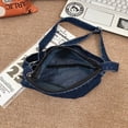thumbnail image 3 of Quarryus Denim Crossbody Bags for Women Mini Tote Bag for Women Cell Phone Purse Denim Purse Jean Shoulder Bag, 3 of 11