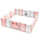 thumbnail image 1 of Corral plegable para niños 22 piezas Rosa, 1 of 5