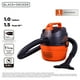 thumbnail image 2 of Aspiradora de taller BLACK+DECKER BDXV18101P-1H 1,5 HP 4 L para uso húmedo y seco, 2 of 8