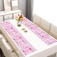 thumbnail image 2 of Pink Breast Cancer Summer Placemats Table Placemats Set Of 6-Linen Kitchen Washable Placemats Table Mats 11.8"x17.7" Non-Slip Heat Resistant, 2 of 5