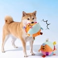 thumbnail image 5 of Pelota inflable grande para perros con asa, equipo de entrenamiento y juego al aire libre para razas grandes, fabricada en PVC y poliéster duraderos, disponible en múltiples tamaños., 5 of 5
