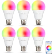 Smart LED Bulb Smart Light Bulbs Alexa Compatible, Google Assistant, Color Changing Controlled Light Bulb 2700K-6500K RGB Dimmable