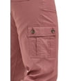 thumbnail image 5 of Women's Lee® Flex-To-Go Cargo Capri Pants Color: Henna Size: 12, 5 of 8