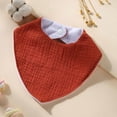 thumbnail image 4 of Serviette de Salive pour Bébé en Coton Peigné Serviette de Salive Double Couche, 4 of 4