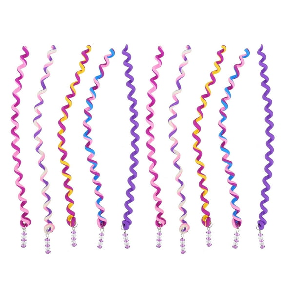 MUSEYA 12Pcs Girls Hair Clips Purple Hair Accessories for Teen Women Styling Kit