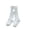 White, variant on Gureui Newborn Infant Baby Girls Tube Socks Solid Color Bowknot Letter Printing Fashion Breathable Warm Mid Stockings