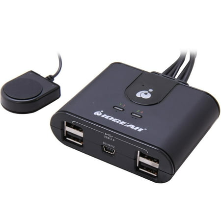 UPC: 0881317510976 | IOGEAR GUS404 4×4 USB 2.0 Peripheral Sharing Switch