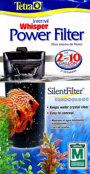 Tetra Whisper 2 -10 Gallon Depth Power Filter for Aquariums - image 4 of 5