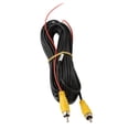 thumbnail image 4 of Audio Video  Cable, Composite  Cable Wear Resistance Anti Interference Nickel Plated Plugs  For CCTV Rearview Camera, 4 of 8