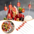 thumbnail image 2 of Palillos De Cóctel Para El Año Nuevo Chino, 100 Unidades. Palillos Para Frutas, Palillos Para Postres, Palillos Para Comida, Sándwiches, Bebidas, Brochetas De Carne, Frutas, Artículos Para Fiestas., 2 of 8