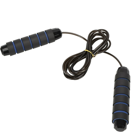 Weight Rope Girls Rope Weighted Jumprope Battle Rope Heavy Jumping Rope Jumpropes Workout Exercise Training Weight Loss for Counting Blue + Black