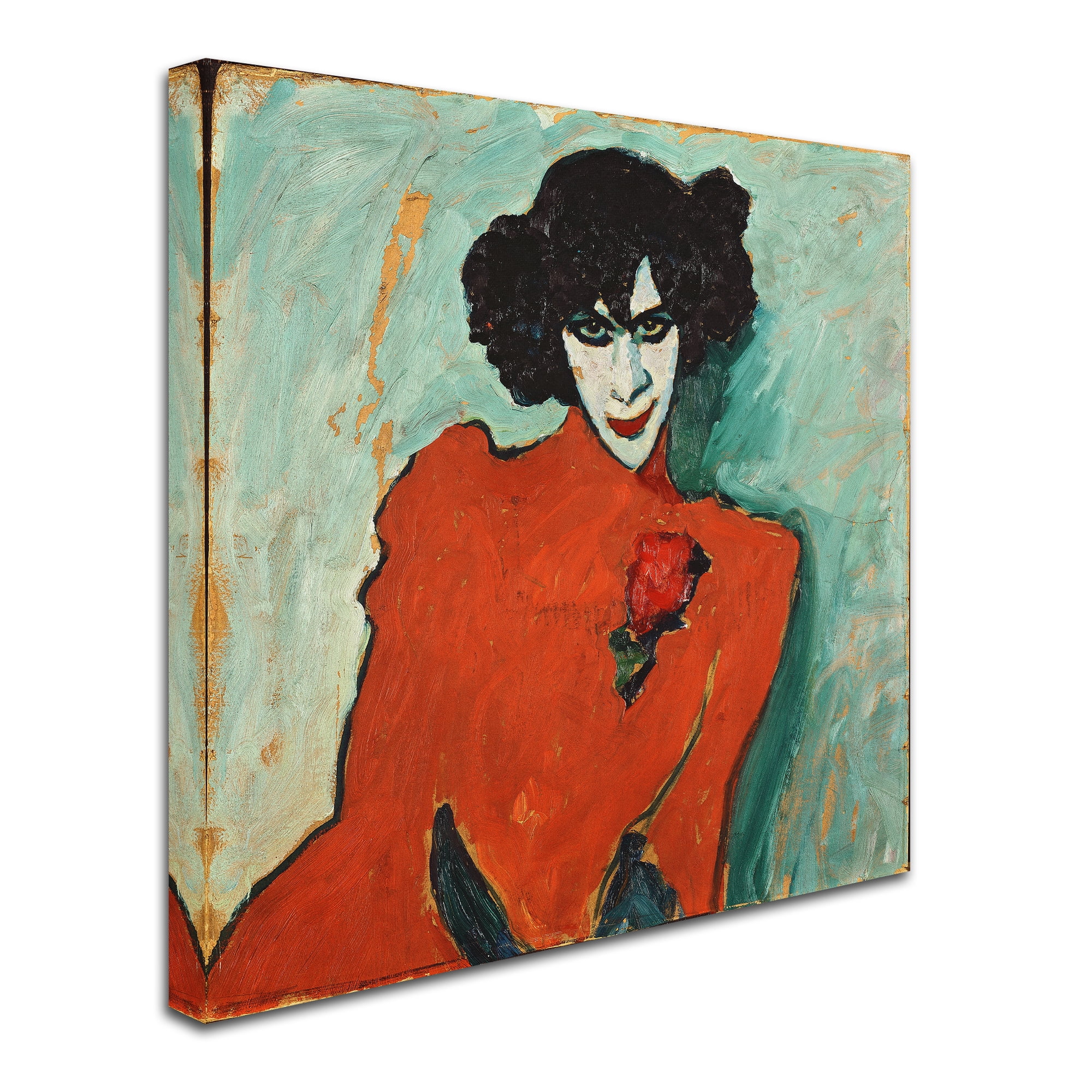 Trademark Fine Art 'Portrait Of A Dancer' Canvas Art by Jawlensky