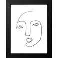 thumbnail image 2 of Borges, Victoria 15x18 Black Modern Framed Museum Art Print Titled - UA Minima IV, 2 of 5