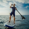 thumbnail image 4 of KAKOWELY Detachable Kayak Paddle Durable PVC Plastic Oars for Boating and Kayaking Adventures, 4 of 7