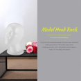 thumbnail image 5 of Female Foam Mannequin Head Model Hat Wig Display Stand Rack White, 5 of 5