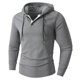 thumbnail image 2 of MHFRRA Sudadera Informal con Capucha y Manga Larga con Cordón para Deportes Al Aire Libre y Actividades de Ocio Diarias En Otoño E Invierno Gris, 2 of 8