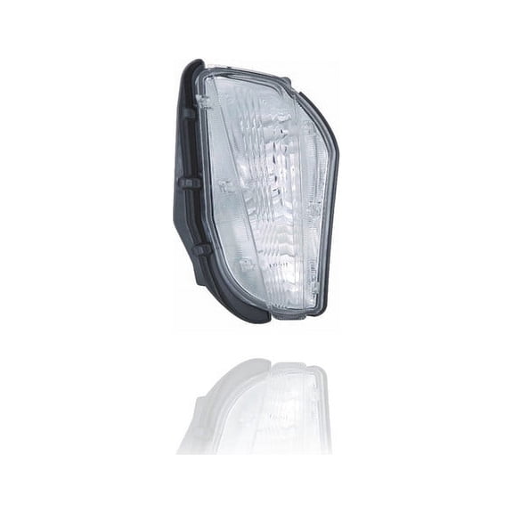 Turn Signal Light Assembly - Compatible/Replacement for '12-14 Toyota Prius V - On Front Bumper - Left Hand - Driver - 8152147030