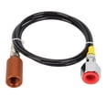 thumbnail image 1 of Manguera de CO2, adaptador de manguera de alta presión, manguera de CO2 para refrescos, manguera de alta presión, para tanques de CO2 y la mayoría de las máquinas de refrescos, 1 of 7