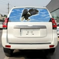 thumbnail image 5 of Rear Window Graphic Decal For SUV jeep PICK-UP TRUCK  BALD EAGLE ATTACK PERFORATED VINYL TINT Sticker Window Tint, 5 of 5