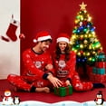 thumbnail image 7 of HYCLES Christmas Couple Pajamas Sets Holiday Sleepwear Matching Christmas Pjs Long Sleeve, 7 of 7
