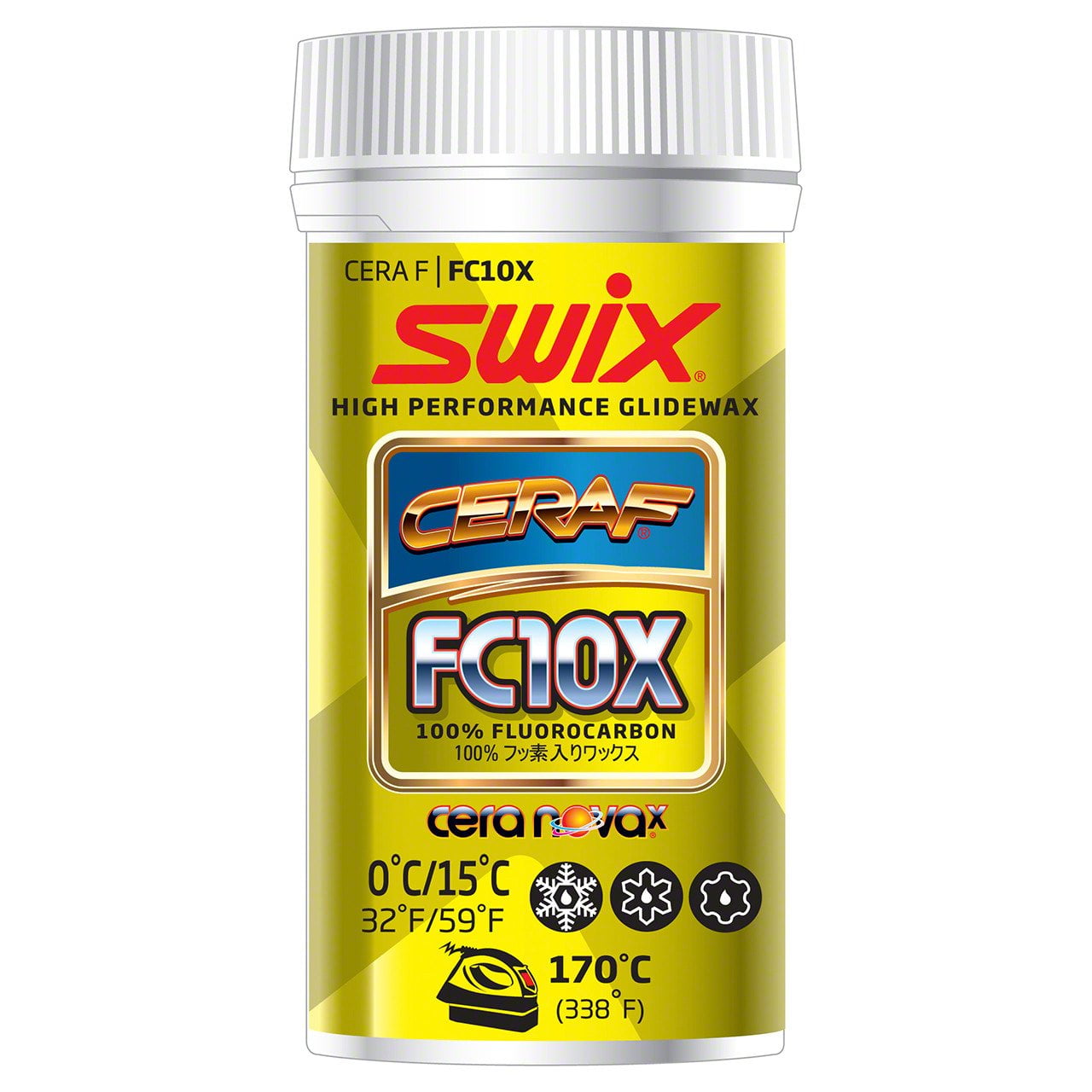 Swix Cera F Powder Wax: FC10X by Swix