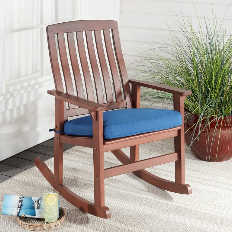 Better homes and gardens delahey wood porch on sale rocking chair