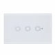 thumbnail image 5 of 1 2 3 Gang Smart Panel de Interruptor Táctil Interruptor de Panel Inalámbrico Táctil WIFI Inteligente 95 240V Control de Aplicación Remota Estándar de EE UU UU, 5 of 8