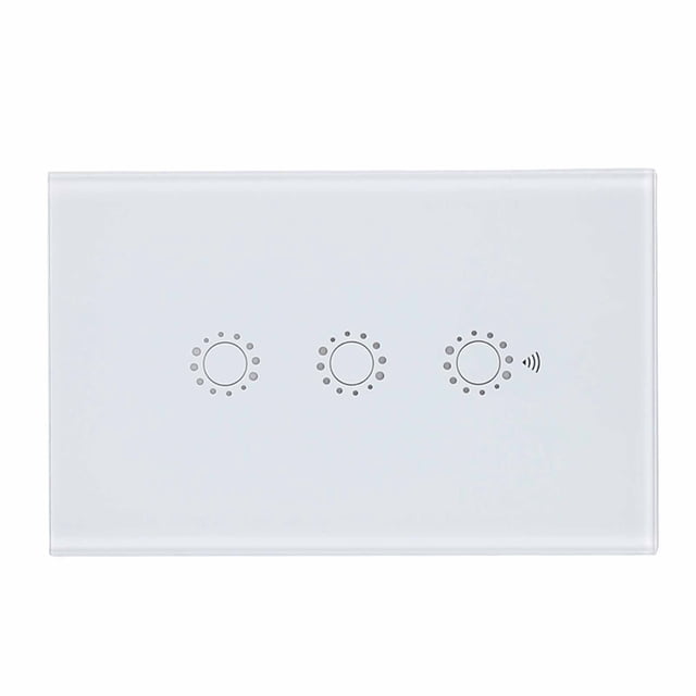Interruptor inteligente Bling Bling 1/2/3 bandas Táctil Inalámbrico WIFI Diseño fácil de usar