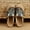 Grey, variant on Latrodar Womens Mules Retro Comfort Walking Slide Sandals Women Summer Soft EVA Embroidery Slip on Sandals Slip on Sandals Beach Slippers Indoor Flat Heel Yoga Mat Cushion Slide Sandals