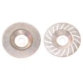 thumbnail image 4 of 4 Inch 100Mm 80 Grit Diamond Coated Grinding Disc Wheel for Angle Grinder Tools A Fangkenuo, 4 of 5