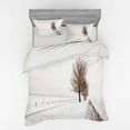 thumbnail image 2 of Ambesonne Nature Bedding Set 3 Pcs, Snow Winter Frozen, Twin XL, White Brown, 2 of 3
