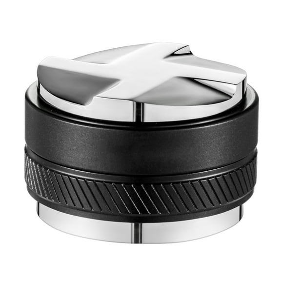 KFFKFF 53mm Coffee Distributor & Tamper, Coffee Portafilter Distributor, Handle Tamper Espresso Tamper, Dual Head Coffee Leveler