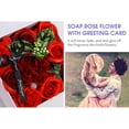 thumbnail image 5 of Leyfeng Rose Soap, Gift Boxed Roses with Greeting Card, Artificial Fake Roses for Ladies, Mother's Day, Valentine's Day & Romantic Weddings, 5 of 9