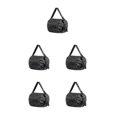 thumbnail image 1 of Destyer Stay Organized On Go Foldable Storage Bag Waterproof Shopping Bag For Travel black pantherpattern 5Set, 1 of 6