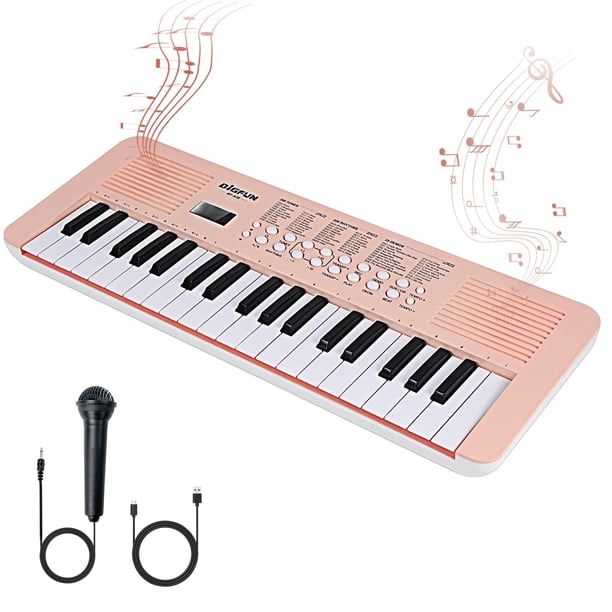 Teclado Piano Raimy Kids 37 teclas con 2 altavoces para niños de más de 3 años