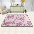 thumbnail image 2 of Hello Kitty Area Rug, Washable Rug Large Soft Non-Slip Carpet Indoor Floor Stain Resistant Carpets for Living Room Bedroom Dining Room Home Office 36"x24", 2 of 7