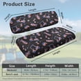 thumbnail image 7 of Yuyamidu American Flag Golf Cart Seat Cover Full Set of 2 Golf Theme Seat Bottom Cushion Back Rest Cover Portable Travel Sports Cart Seat Cushion Accessories, 4th of July, 7 of 7