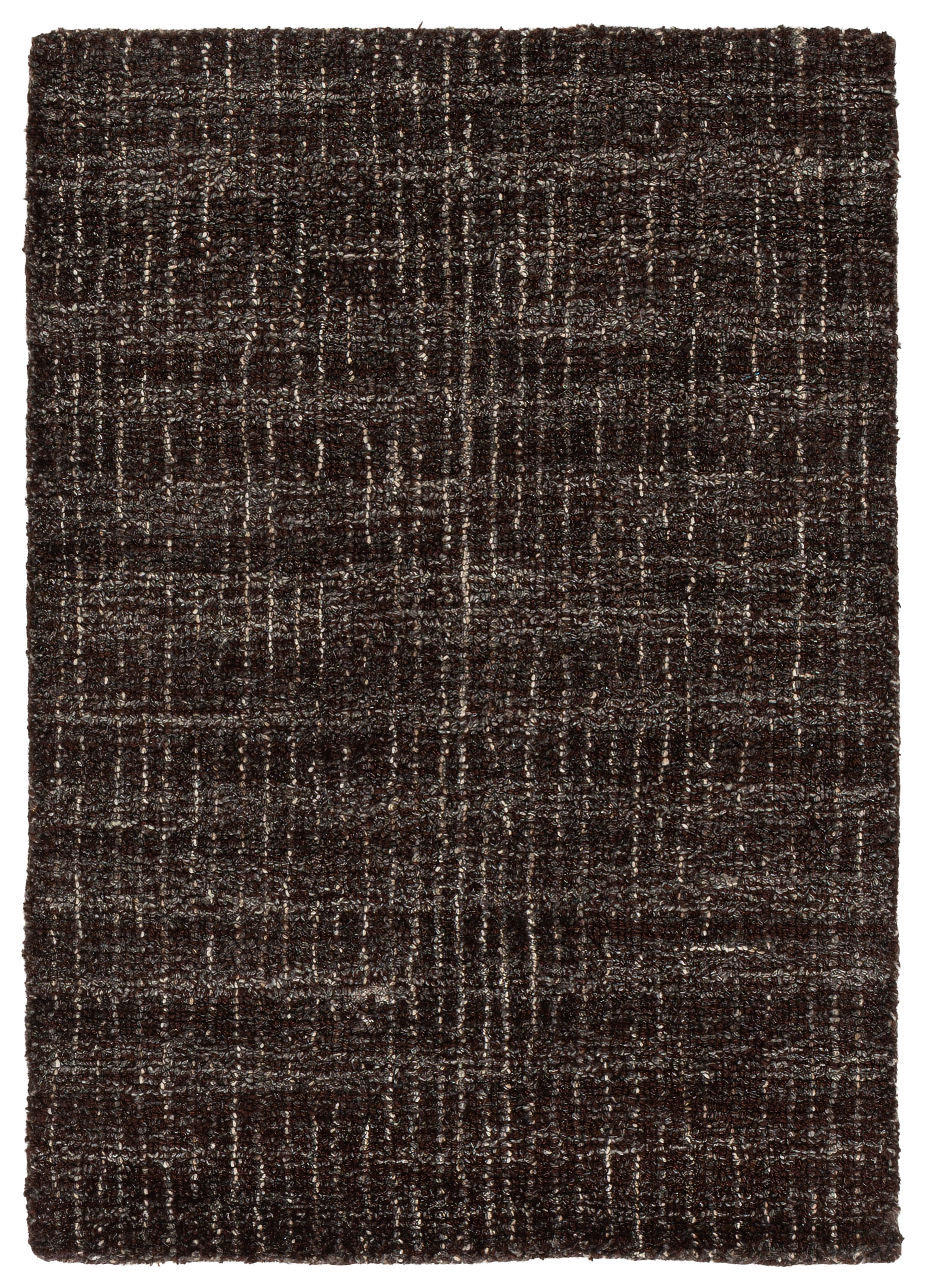 Safavieh Abstract Delia Distressed Wool Area Rug, Dark Brown, 2'3" x 4'