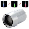 thumbnail image 4 of 3-Color Temperature Sensitive Gradient LED Water Faucet Light Water Stream Color Changing Faucet Tap Sink Faucet for Kitchen and Bathroom Yotijar Grifo de la cocina, 4 of 10