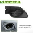 thumbnail image 7 of No.51118067969 Front Left Side Bumper Headlight Washer Nozzle Cover Cap for BMW 320i 2013-2018 Red Bumper Trim Nozzle Cover 1 Pc, 7 of 7