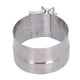 thumbnail image 2 of Junta De Solapa De Escape, Abrazadera De Banda De Escape Resistente Al Desgaste Anticorrosión Para Cabecera Para Silenciador Para Convertidor Catalítico Para Tubo De Bajada Cergrey Exhaust Pipe Coupler, 2 of 8