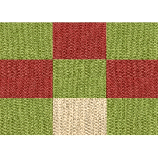 Ahgly Company Tapis Rectangulaire Lavable en Machine Intérieur Transitionnel Acajou Brun, 4 Pieds x 6 Pieds