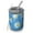 Blue Daisy Flower-1, variant on 12oz Coffee Tumblers Lightblue Daisy Flower Bees Pattern Stainless Steel Vacuum Insulated Travel Tumbler Coffee Cups Mug with Lid and Straw with Cleaning Brush for Cold & Hot Drinks