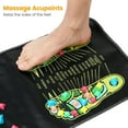 thumbnail image 2 of CHUANK Foot Massage Mat Foot Acupressure Mat Foot Reflexology Mat Pressure Stone Pad for Home Use, 2 of 5