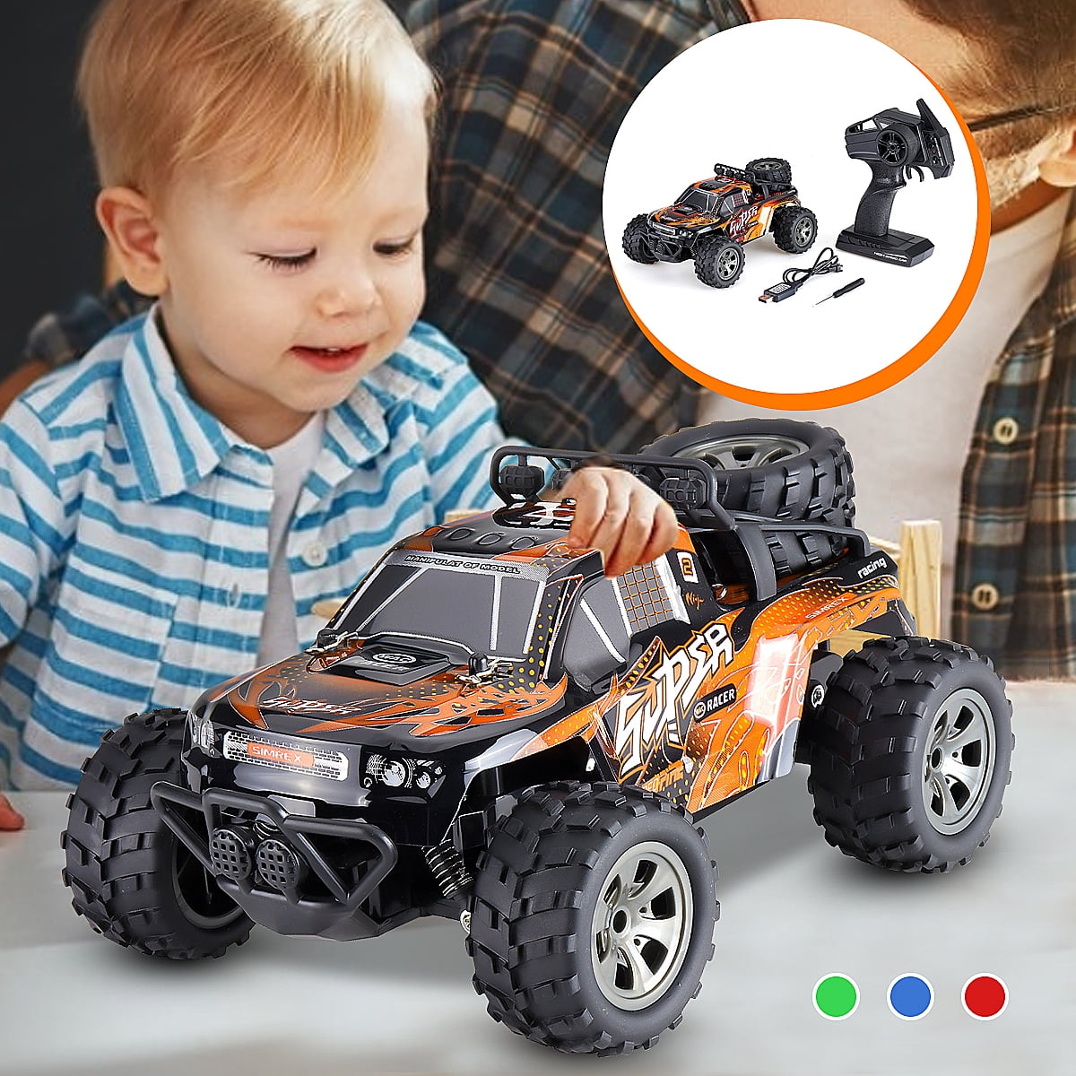 rc electric monster truck