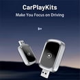 thumbnail image 4 of Adaptador Inalámbrico CarPlay 2 en 1 para Android AUTO Smart AI Box, Control por Voz, WiFi y Bluetooth, CarPlay con Cable A CarPlay Inalámbrico., 4 of 8