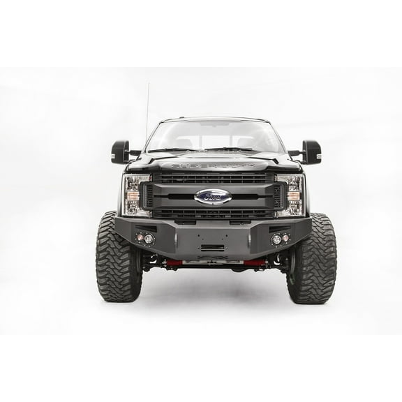 Fab Fours FS17-A4151-1 Premium Winch Front Bumper; 2 Stage Black Powder Coated; w/No Grill Guard; Fits select: 2017-2022 FORD F250, 2019-2020 FORD F350