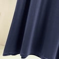thumbnail image 5 of Blmnix Moomoo Nightgowns Womens Nightgowns & Sleepshirts Cotton Nightgowns Sleepshirts Sleep Shirts Short Sleeve Below-the-Knee Crew Neck Blue Sexy Nightgowns for Women,L, 5 of 5