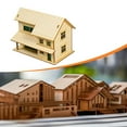 thumbnail image 6 of MERIGLARE 1/72 3D Miniature House Model for Teens Adults Landscape Layout Unique Gifts Style A, 6 of 8