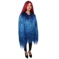 thumbnail image 4 of HPO Unisex Festival Carnival Thin Tinsel Jacket with Loose Fit | Extra Dense Tinsel | Multiple Size and Blue Color Option, 4 of 9